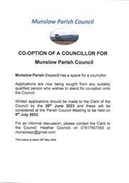 Another Councillor is Needed